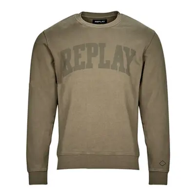 Replay M6714 men's Sweatshirt in Kaki