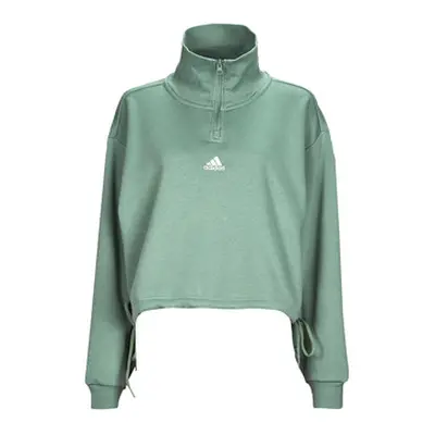 Adidas 1/4 Zip SILGRN women's Sweatshirt in Green