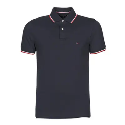 Tommy Hilfiger TOMMY TIPPED SLIM POLO men's Polo shirt in Blue