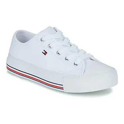 Tommy Hilfiger ARIYA girls's Children's Shoes (Trainers) in White