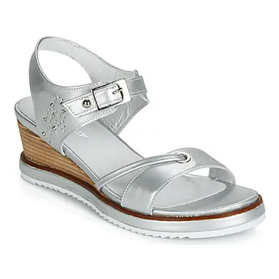 Regard RAXALI V3 ECLAT ARGENT women's Sandals in Silver