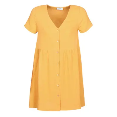 Betty London MARDI women's Dress in Yellow