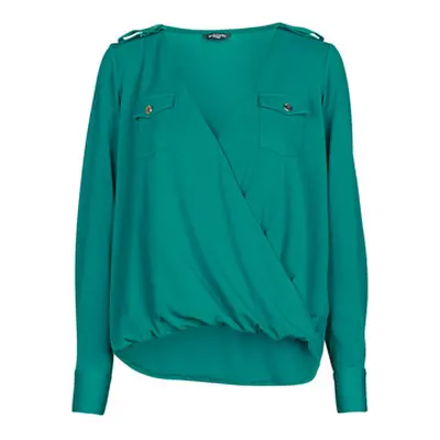 Marciano SALLY CREPE TOP women's Blouse in Green