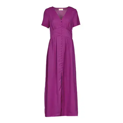 Moony Mood TARRA women's Long Dress in Purple