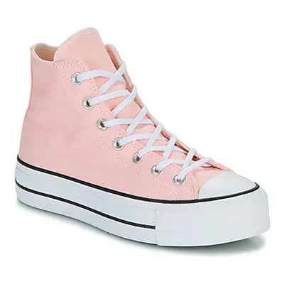 Converse CHUCK TAYLOR ALL STAR LIFT women's Shoes (High-top Trainers) in Pink