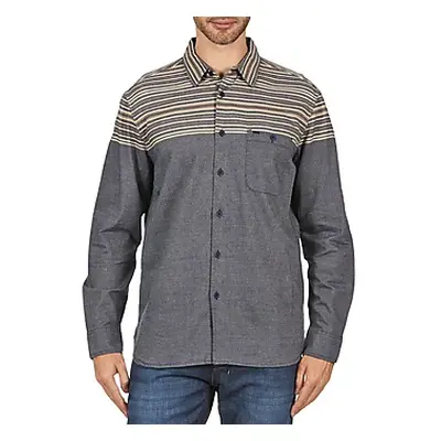 Element LENOX men's Long sleeved Shirt in Grey