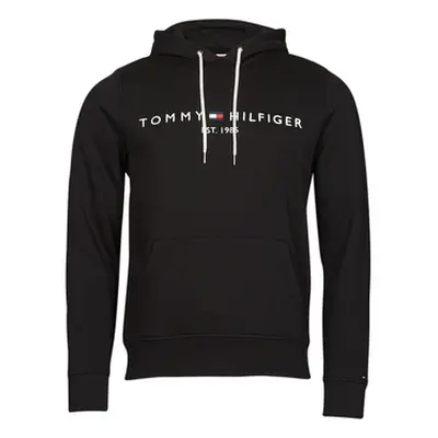 Tommy Hilfiger TOMMY LOGO HOODY men's Sweatshirt in Black