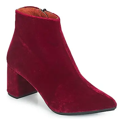 Betty London JILOUTE women's Low Ankle Boots in Bordeaux