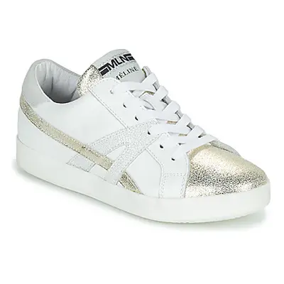 Meline CRINO women's Shoes (Trainers) in White