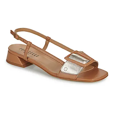 Fericelli PANILA women's Sandals in Brown