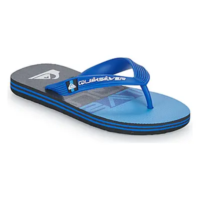 Quiksilver MOLOKAI PANEL YOUTH boys's Children's Flip flops / Sandals in Blue