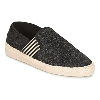 Ippon Vintage SMILE-DRESSNAVY women's Espadrilles / Casual Shoes in Black