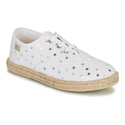 Citrouille et Compagnie OUAKA girls's Children's Shoes (Trainers) in Silver