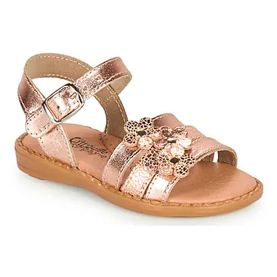 Citrouille et Compagnie KATAGUE girls's Children's Sandals in Brown