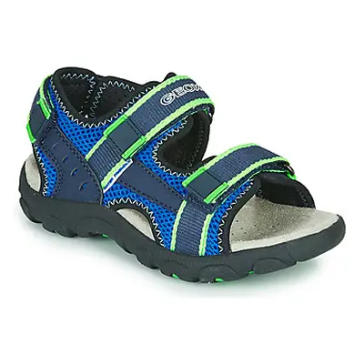 Geox JR SANDAL STRADA boys's Children's Sandals in Blue