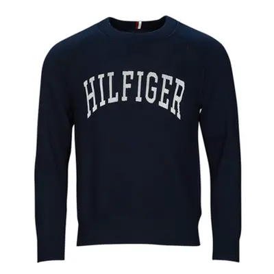 Tommy Hilfiger VARSITY GRAPHIC CREW NECK men's Sweatshirt in Marine