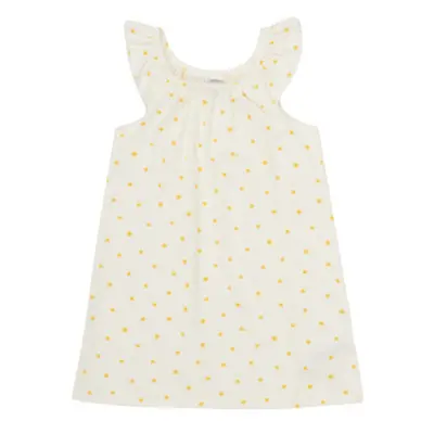 Petit Bateau BRILLANCE girls's Sleepsuits in White