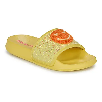 Agatha Ruiz de la Prada FLIP FLOPS girls's Sliders in Yellow