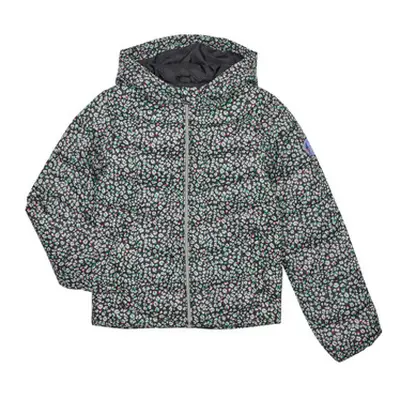 Only KOGNEWTALIA NEA QUILTD AOP JACKET CP OTW girls's Children's Jacket in Multicolour