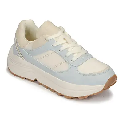 Only ONLSYLVIE-7 PU women's Shoes (Trainers) in White