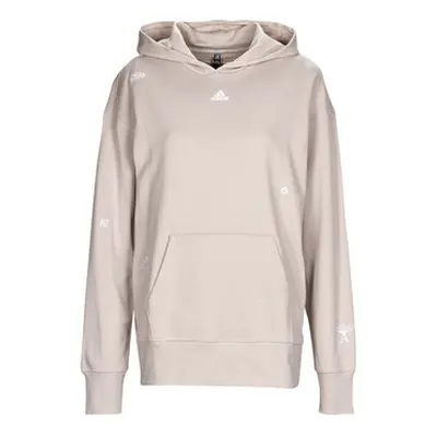 Adidas BLUV Q1 HD SWT women's Sweatshirt in Beige