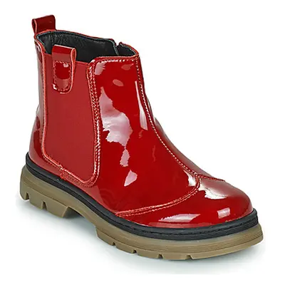 Citrouille et Compagnie PATATA girls's Children's Mid Boots in Red