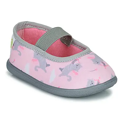 Citrouille et Compagnie CERISETTE girls's Children's Slippers in Pink