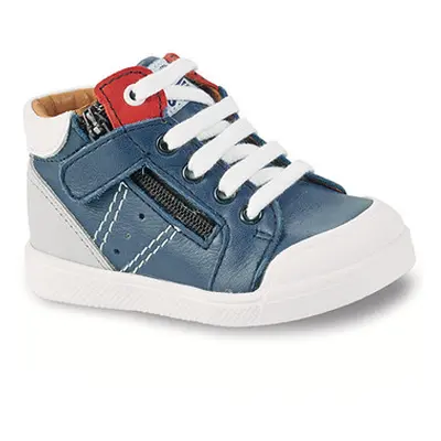 GBB ANATOLE boys's Children's Shoes (High-top Trainers) in Blue