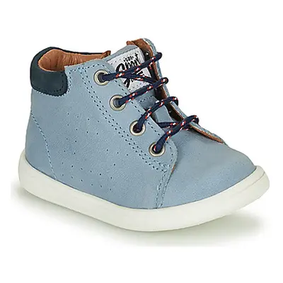 GBB FOLLIO boys's Children's Shoes (High-top Trainers) in Blue