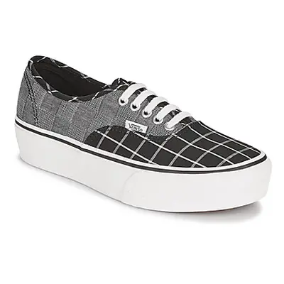 Vans AUTHENTIC PLATFORM 2.0 women's Shoes (Trainers) in Grey