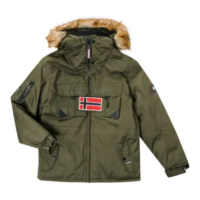 Geographical Norway BENCH boys's Children's Parka in Kaki