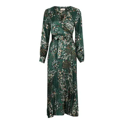 Moony Mood LASSELINE women's Long Dress in Green