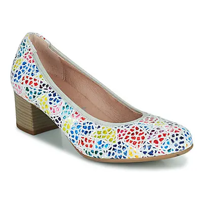 Dorking GEMINIS women's Court Shoes in Multicolour