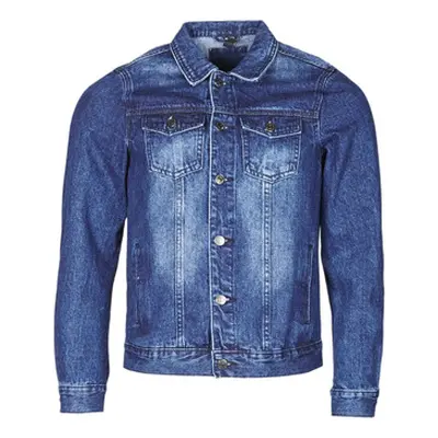 Yurban OPSI men's Denim jacket in Blue