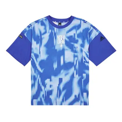 Adidas ARKD3 TEE girls's Children's T shirt in Blue