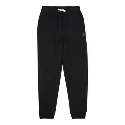 Polo Ralph Lauren JOGGER-BOTTOMS-PANT boys's Children's Sportswear in Black