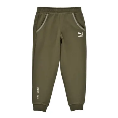 Puma T4C SWEATPANT boys's Children's Sportswear in Kaki