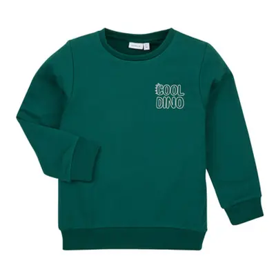 Name it NMMTOMS SWEAT boys's Children's sweatshirt in Green