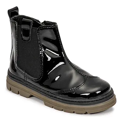 Citrouille et Compagnie PATATA girls's Children's Mid Boots in Black