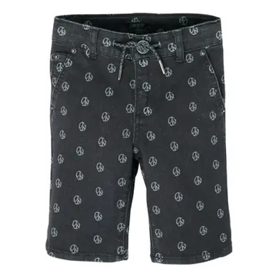 Ikks XS25063-02-C boys's Children's shorts in Black