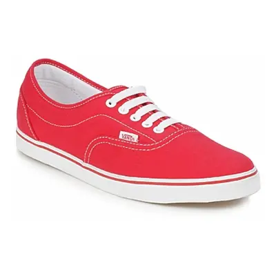 Vans LPE women's Shoes (Trainers) in Red