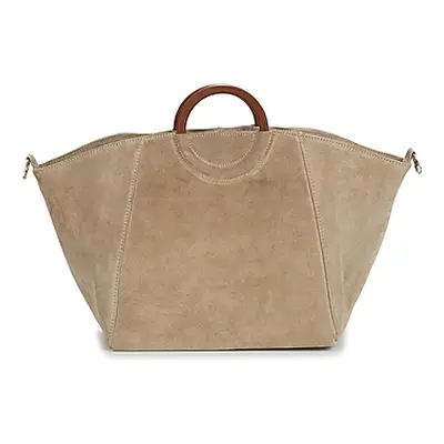 Betty London LEONI women's Handbags in Beige