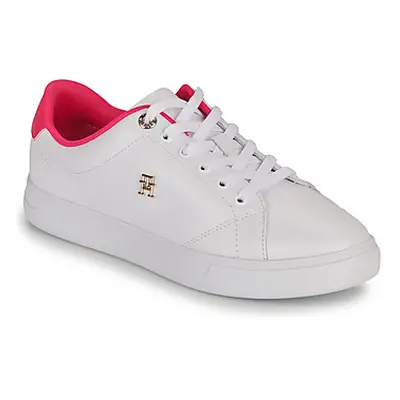 Tommy Hilfiger ELEVATED ESSENTIAL COURT SNEAKER women's Shoes (Trainers) in White