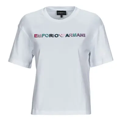 Emporio Armani 6R2T7S women's T shirt in White