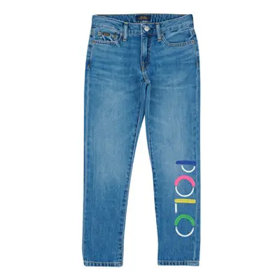 Polo Ralph Lauren PAMINASLMBF-JEANS-BOYFRIEND girls's Children's Skinny Jeans in Blue