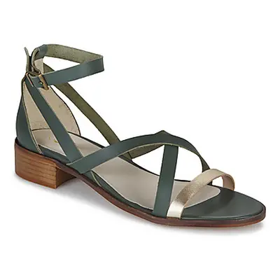 So Size ROSSI women's Sandals in Green