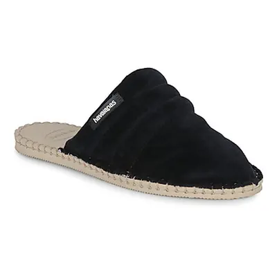 Havaianas MULE GOMOS FUR women's Mules / Casual Shoes in Black