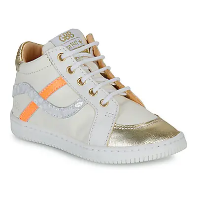 GBB FLYNN boys's Children's Shoes (High-top Trainers) in White