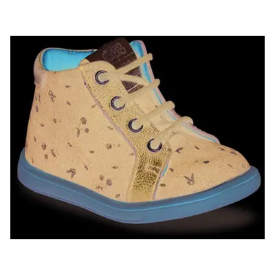 GBB FAMIA girls's Children's Shoes (High-top Trainers) in Blue