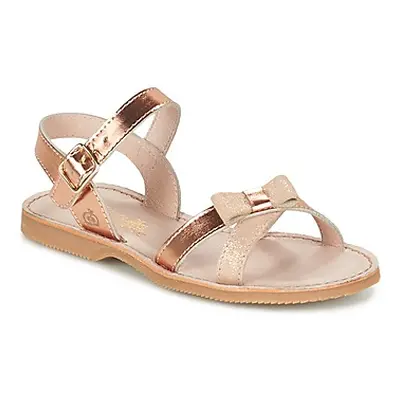 Citrouille et Compagnie JISCOTTE girls's Children's Sandals in Gold